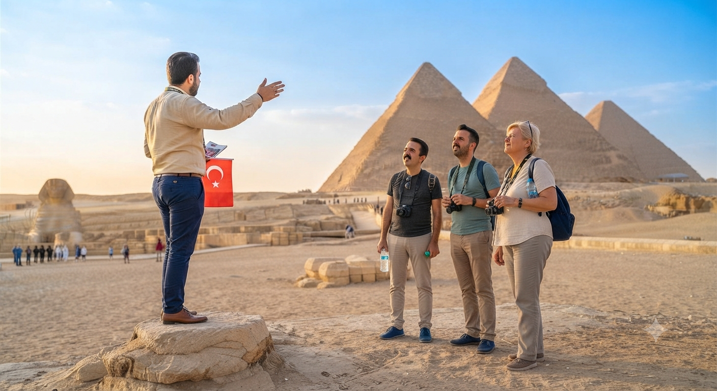 Turkish Tour Guide in Egypt