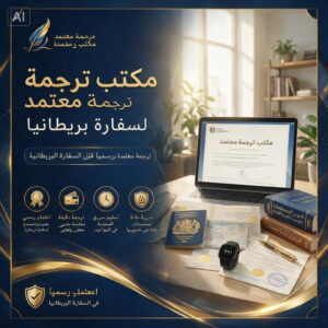 مكتب ترجمة معتمد لسفارة بريطانيا في مصر