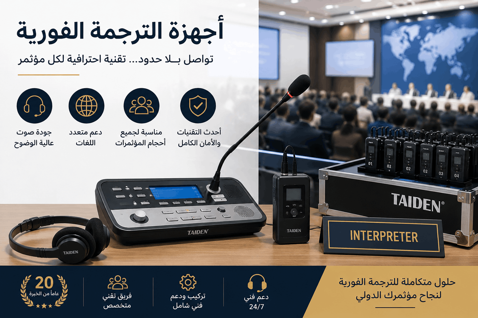 Interpretation Equipment Rental Egypt