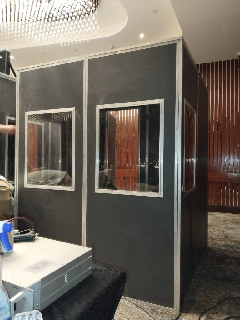interpretation booth