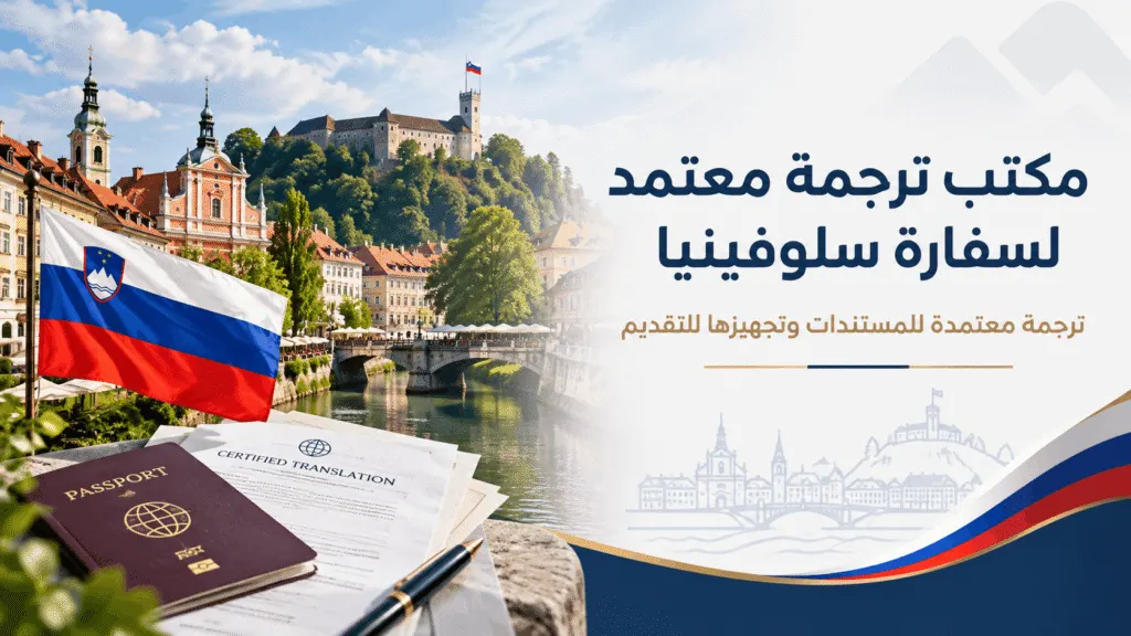 مكتب ترجمة معتمد لسفارة سلوفنيا